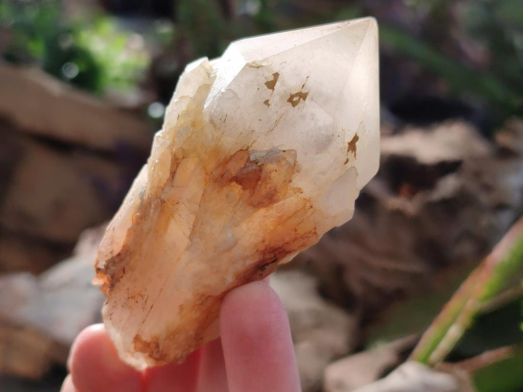 Natural Cascading "Anananas" Candle Quartz Crystals x 18 From Antsirabe, Madagascar - Toprock Gemstones and Minerals 