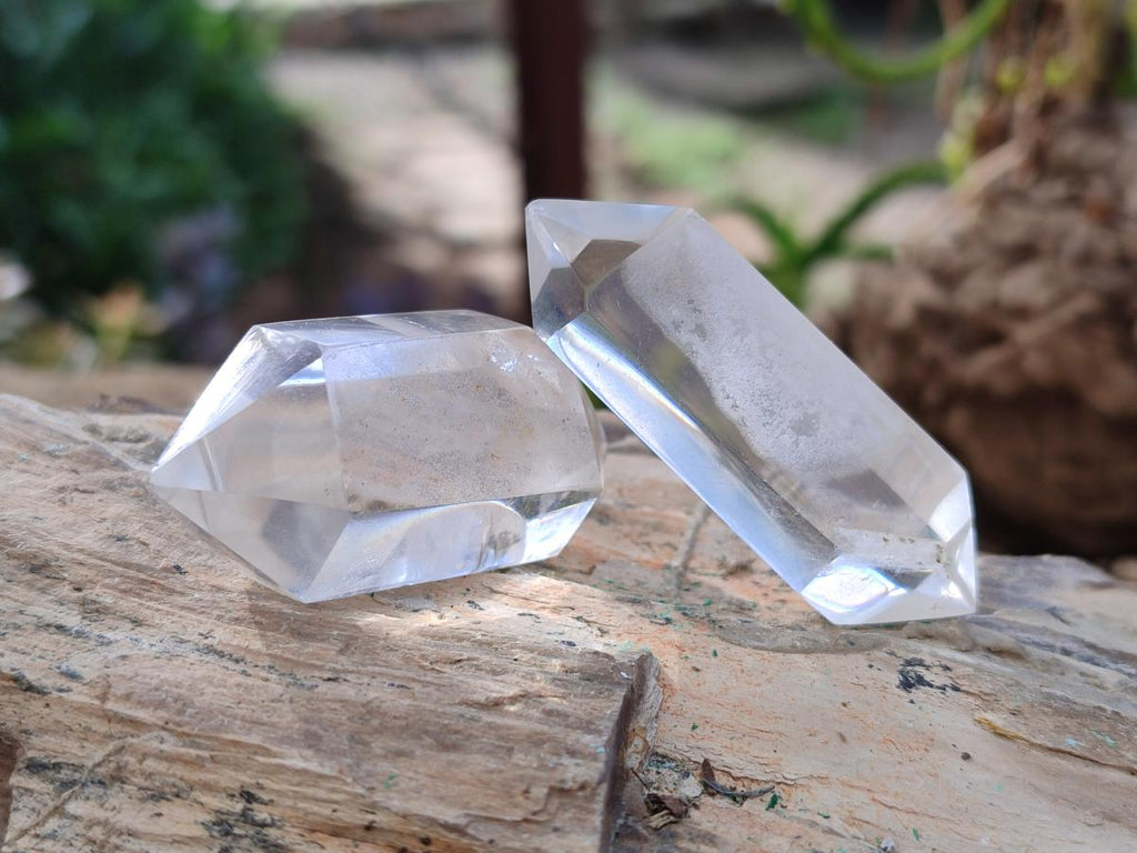 Polished Double Terminated Quartz Crystals x 36 From Madagascar - Toprock Gemstones and Minerals 