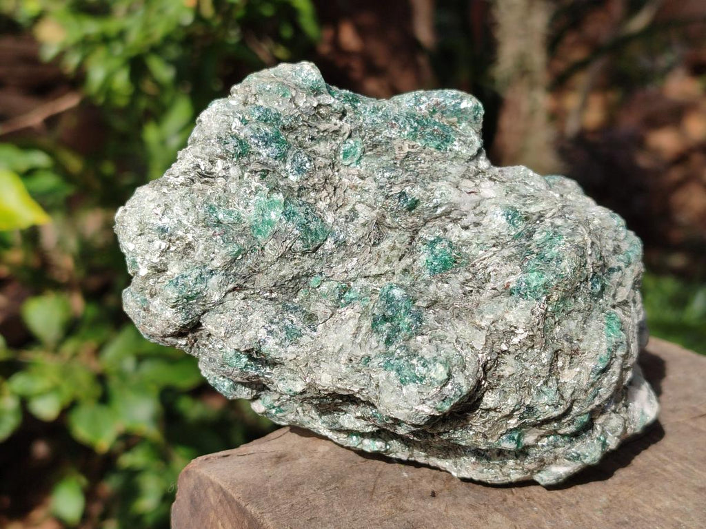 Natural Emerald Mica 'Mutokolite' Cobbed Specimens x 2 From Mutoko, Zimbabwe - Toprock Gemstones and Minerals 
