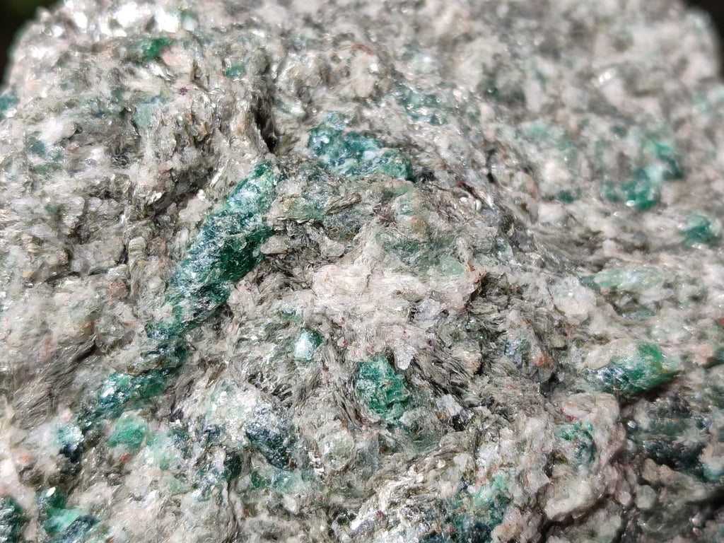 Natural Emerald Mica 'Mutokolite' Cobbed Specimens x 2 From Mutoko, Zimbabwe - Toprock Gemstones and Minerals 