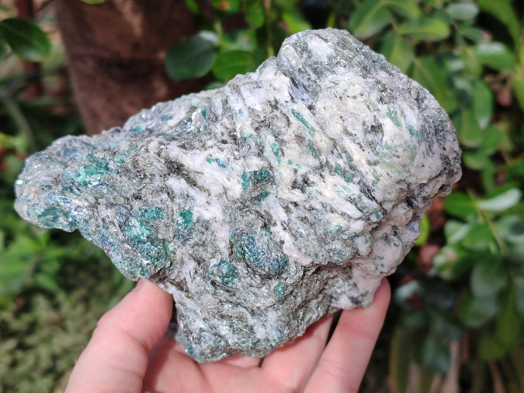 Natural Emerald Mica 'Mutokolite' Cobbed Specimens x 2 From Mutoko, Zimbabwe - Toprock Gemstones and Minerals 