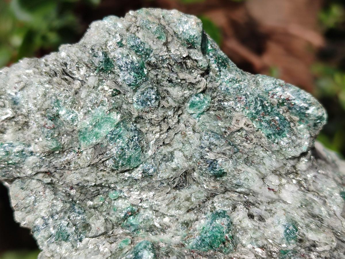 Natural Emerald Mica 'Mutokolite' Cobbed Specimens x 2 From Mutoko, Zimbabwe - Toprock Gemstones and Minerals 