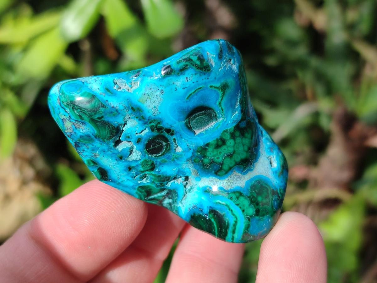 Polished Malacolla Free Forms x 12 From Kulukuluku, Congo - Toprock Gemstones and Minerals 