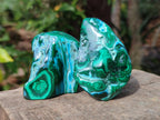 Polished Malacolla Free Forms x 12 From Kulukuluku, Congo - Toprock Gemstones and Minerals 