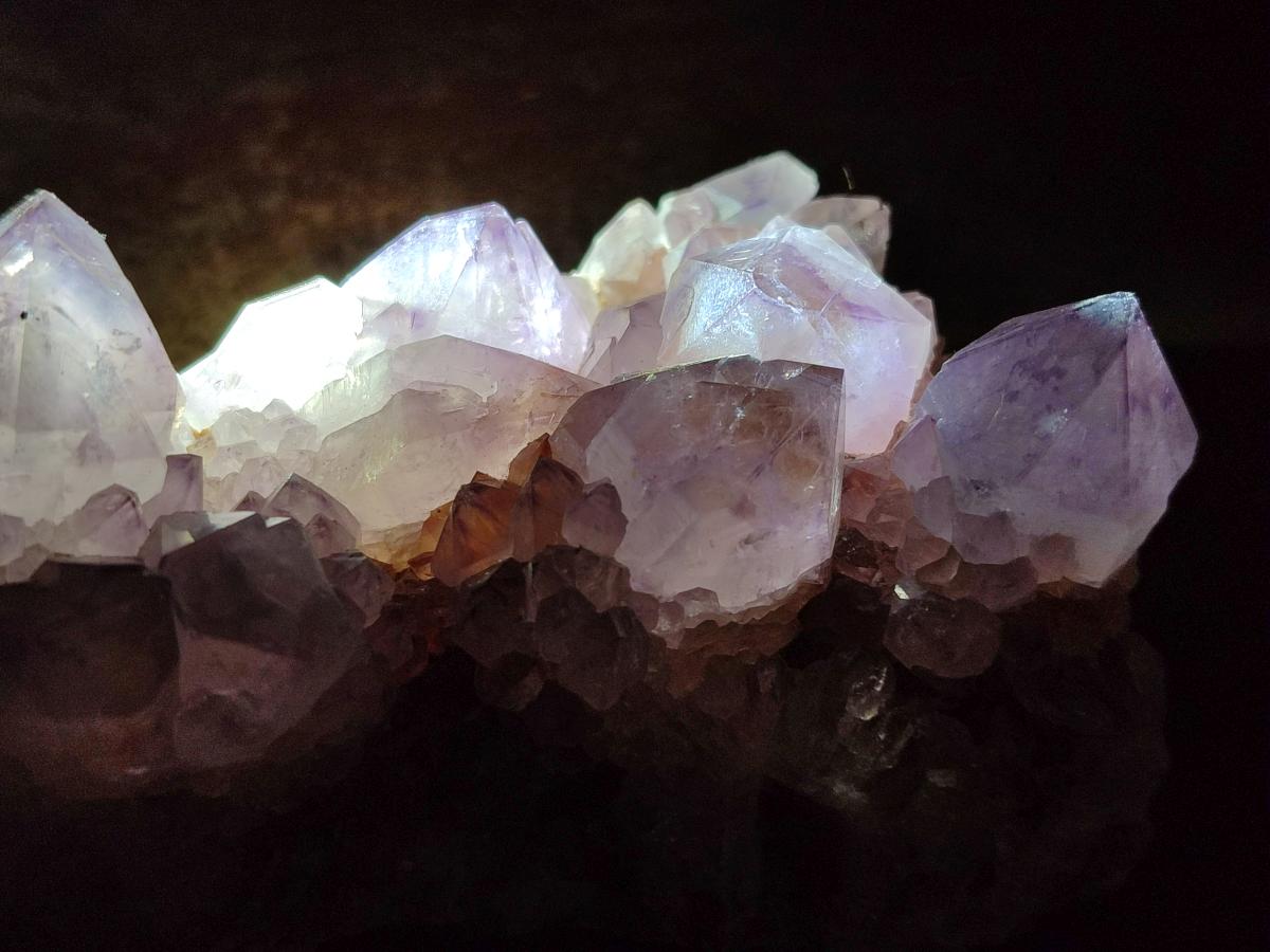Natural Spirit Amethyst Clusters x 4 From Boekenhouthoek, South Africa - Toprock Gemstones and Minerals 