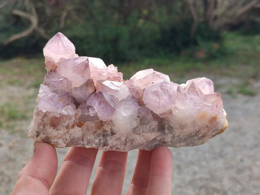 Natural Spirit Amethyst Clusters x 4 From Boekenhouthoek, South Africa - Toprock Gemstones and Minerals 