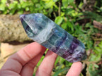 Polished Watermelon Fluorite Double Terminated Crystals x 6 From Uis, Namibia - Toprock Gemstones and Minerals 