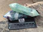 Polished Watermelon Fluorite Double Terminated Crystals x 6 From Uis, Namibia - Toprock Gemstones and Minerals 
