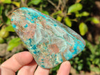 Polished One Side Shattuckite Free Forms x 12 From Kaokoveld, Namibia - Toprock Gemstones and Minerals 