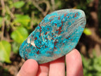 Polished One Side Shattuckite Free Forms x 12 From Kaokoveld, Namibia - Toprock Gemstones and Minerals 