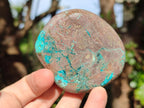 Polished One Side Shattuckite Free Forms x 12 From Kaokoveld, Namibia - Toprock Gemstones and Minerals 