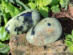 Polished Leopard Stone Palm Stones x 9 From Zimbabwe - Toprock Gemstones and Minerals 
