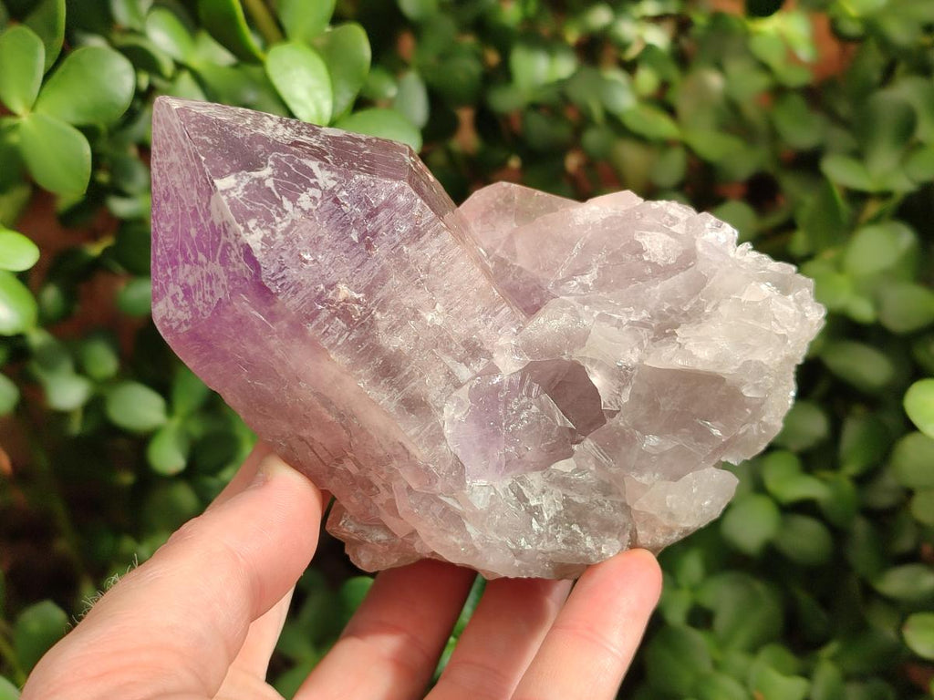 Natural Jacaranda Amethyst Crystals and Clusters x 4 From Mumbwa, Zambia - Toprock Gemstones and Minerals 
