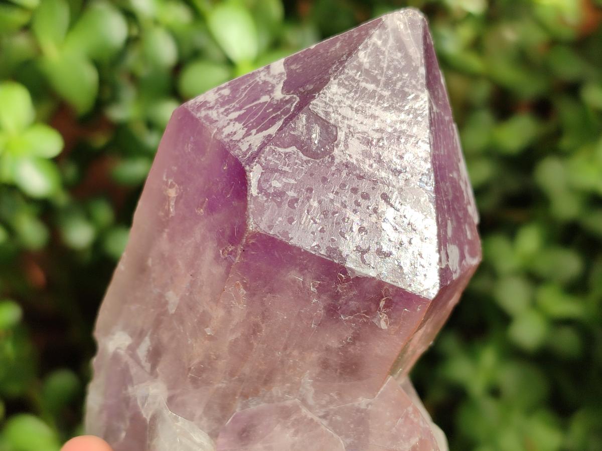 Natural Jacaranda Amethyst Crystals and Clusters x 4 From Mumbwa, Zambia - Toprock Gemstones and Minerals 