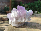 Natural Jacaranda Amethyst Crystals and Clusters x 4 From Mumbwa, Zambia - Toprock Gemstones and Minerals 