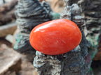 Polished Orange Twist Calcite Galets x 12 From Maevantanana, Madagascar - Toprock Gemstones and Minerals 