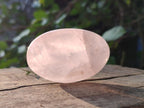 Polished Gemmy Rose Quartz Palm Stones x 24 From Madagascar - Toprock Gemstones and Minerals 