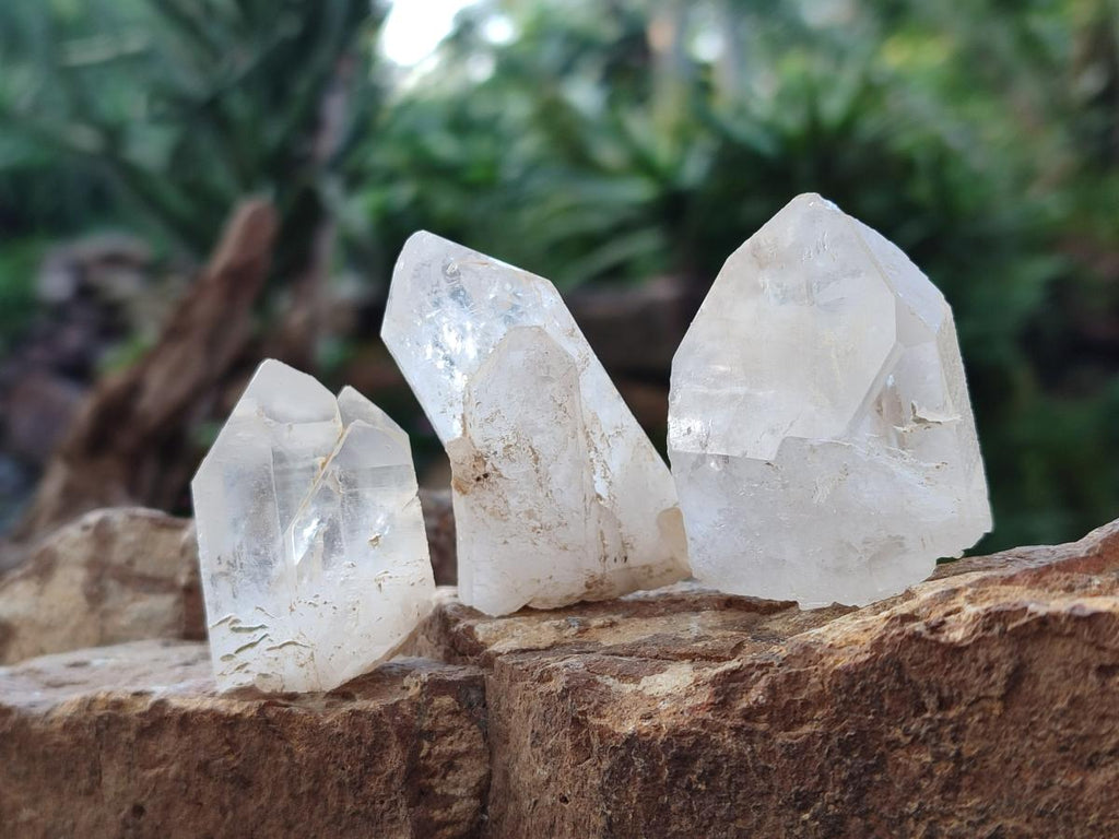 Natural Mpika Quarts Crystals x 35 From Mpika, Zambia - Toprock Gemstones and Minerals 