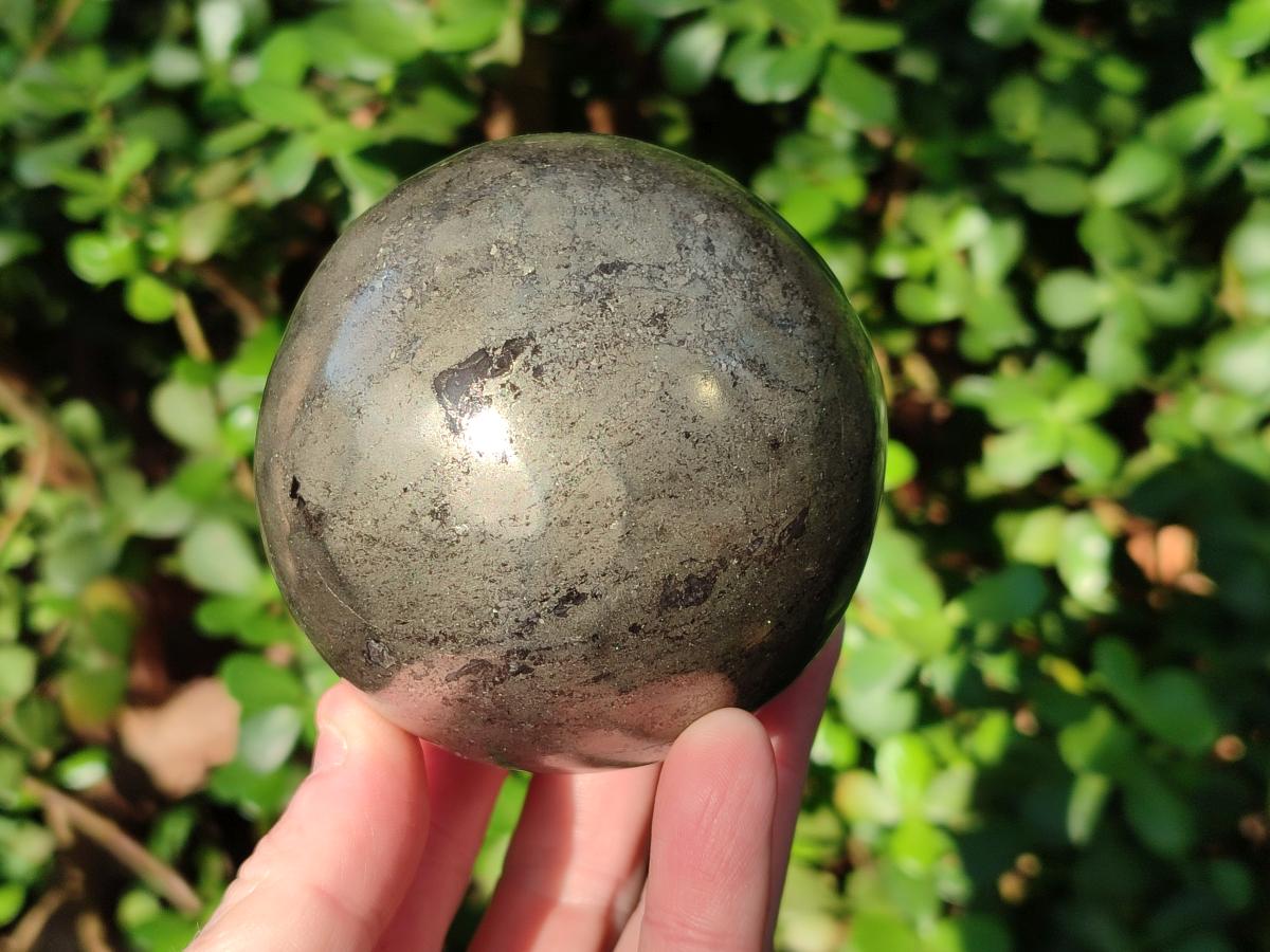 Polished Large Basalt Pharaoh Stone Sphere x 1 From Iron Duke Mine, Zimbabwe - Toprock Gemstones and Minerals 