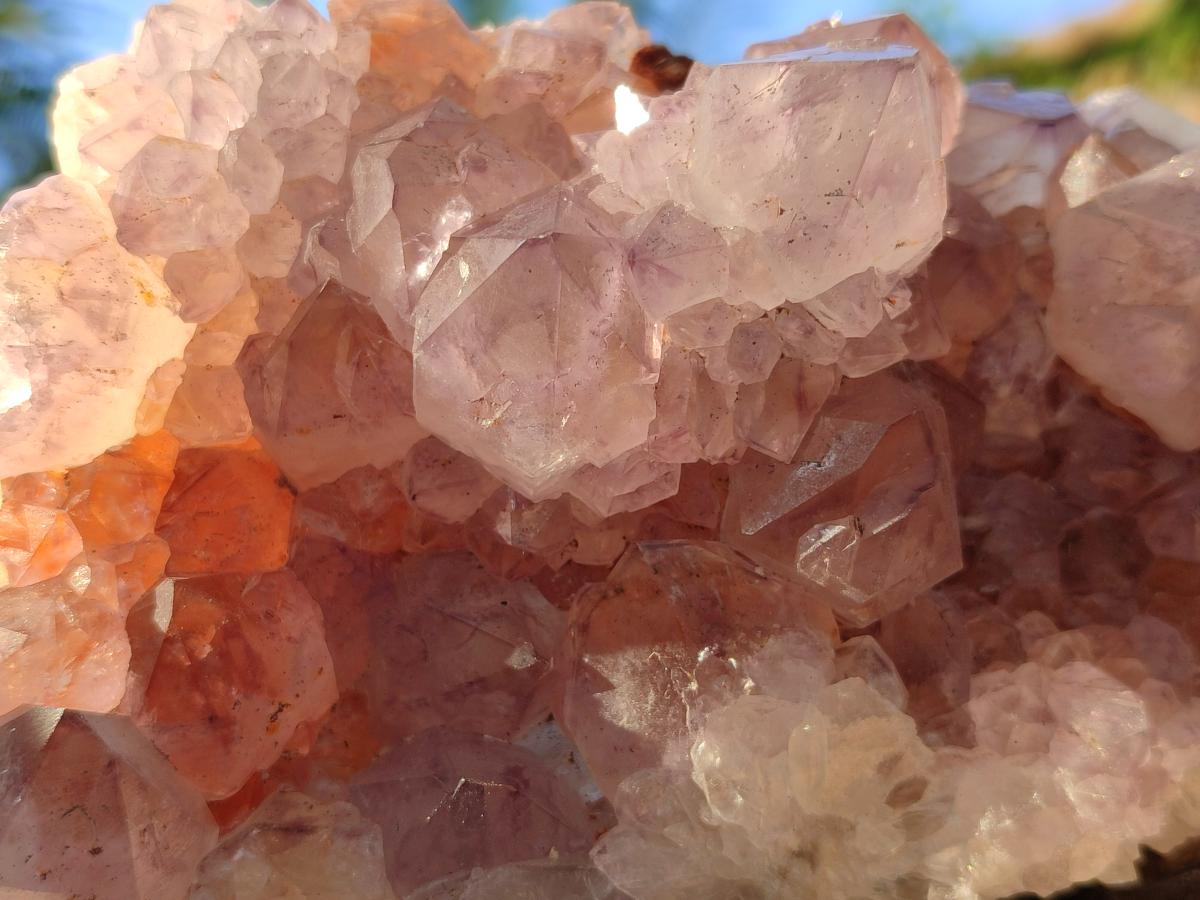 Natural Sunburst Spirit Amethyst Clusters x 2 From Boekenhouthoek, South Africa - Toprock Gemstones and Minerals 