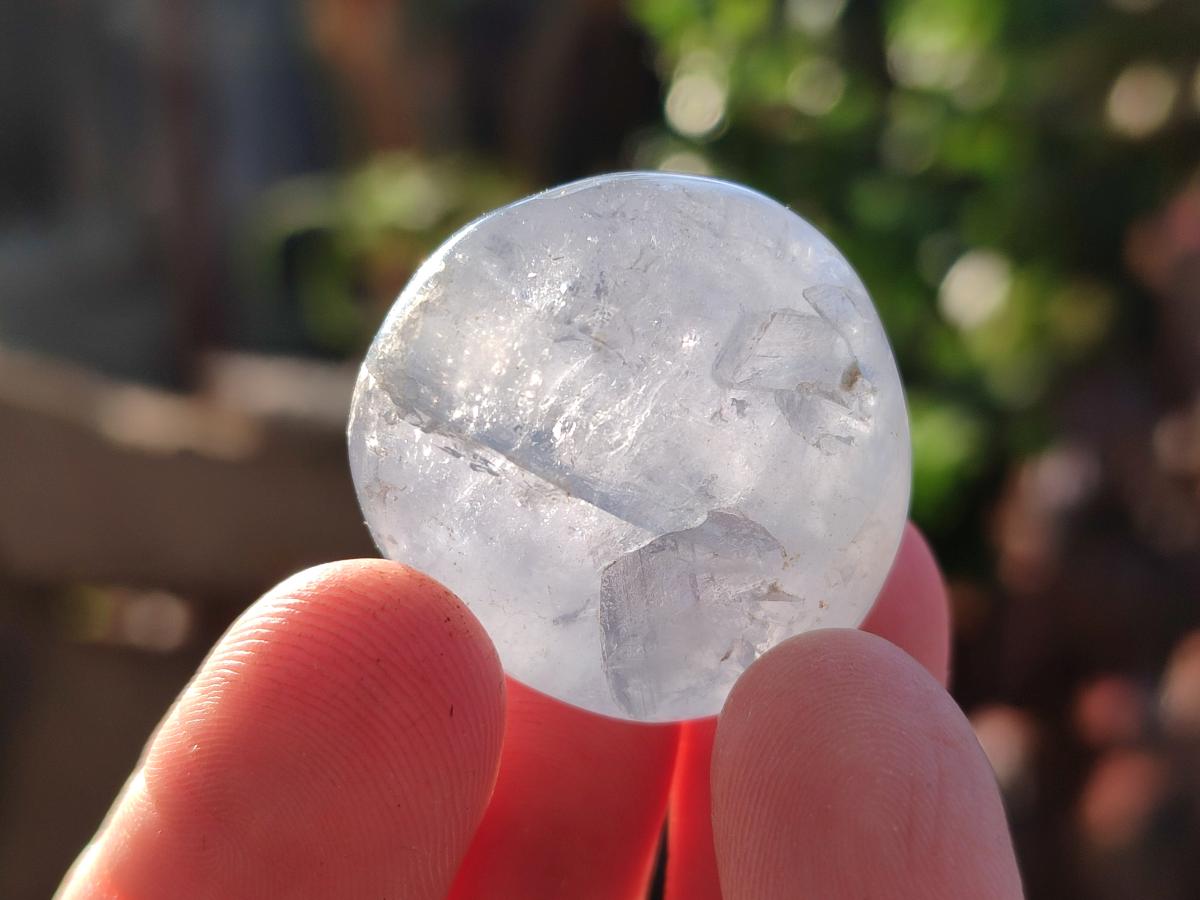 Polished Blue Celestite Free Forms x 35 From Sakoany, Madagascar - Toprock Gemstones and Minerals 