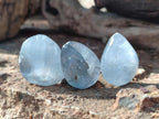 Polished Blue Celestite Free Forms x 35 From Sakoany, Madagascar - Toprock Gemstones and Minerals 