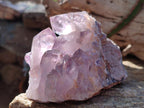 Natural Jacaranda Amethyst Clusters x 3 From Mumbwa, Zambia - Toprock Gemstones and Minerals 