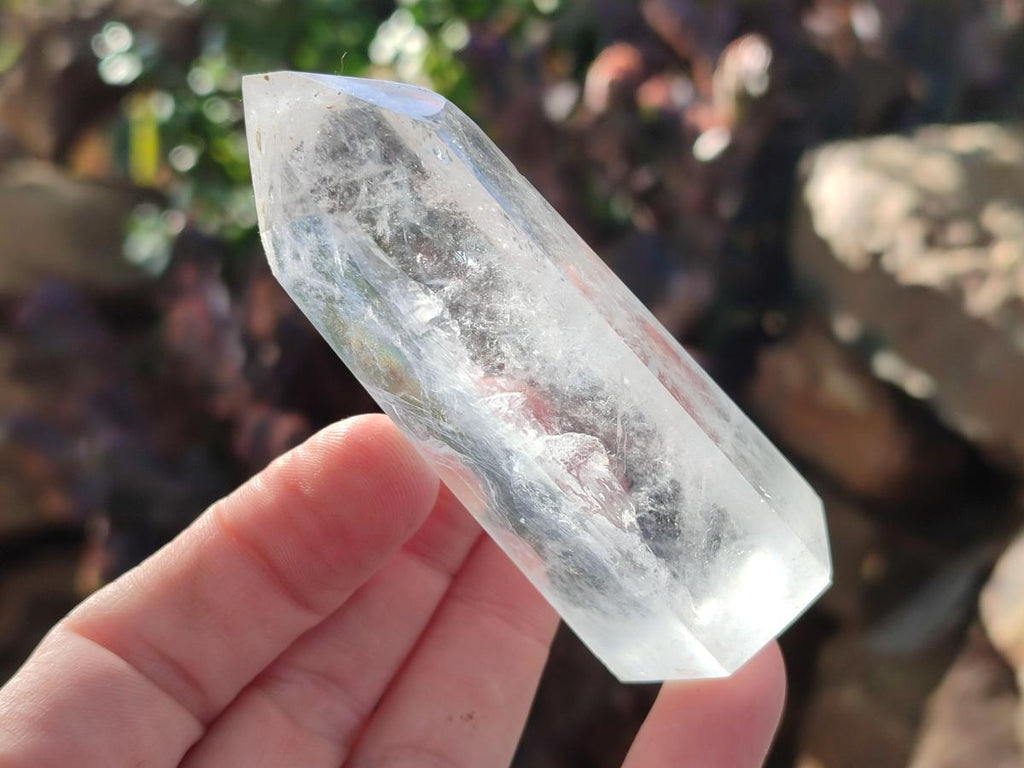 Polished Clear Quartz Display Crystals x 6 From Madagascar - Toprock Gemstones and Minerals 