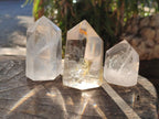 Polished Clear Quartz Display Crystals x 6 From Madagascar - Toprock Gemstones and Minerals 