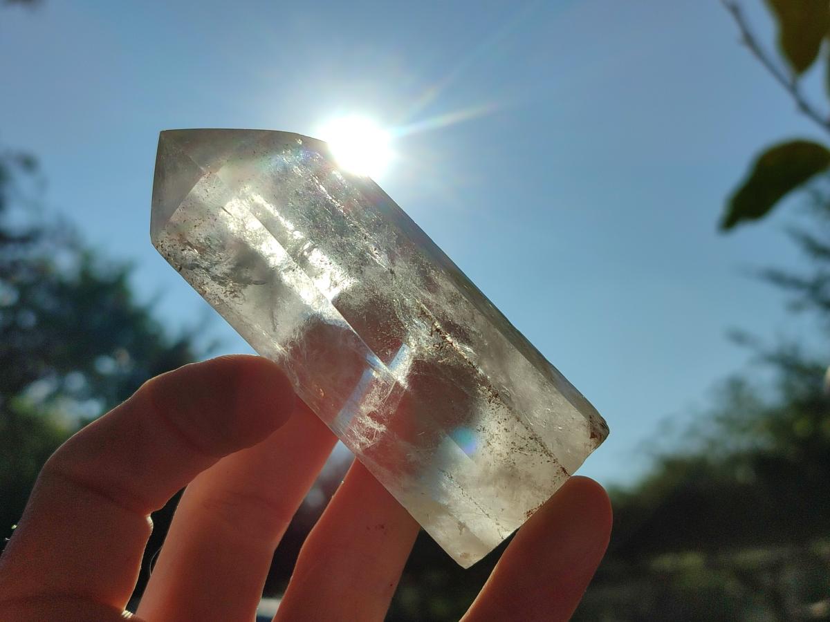 Polished Clear Quartz Display Crystals x 6 From Madagascar - Toprock Gemstones and Minerals 