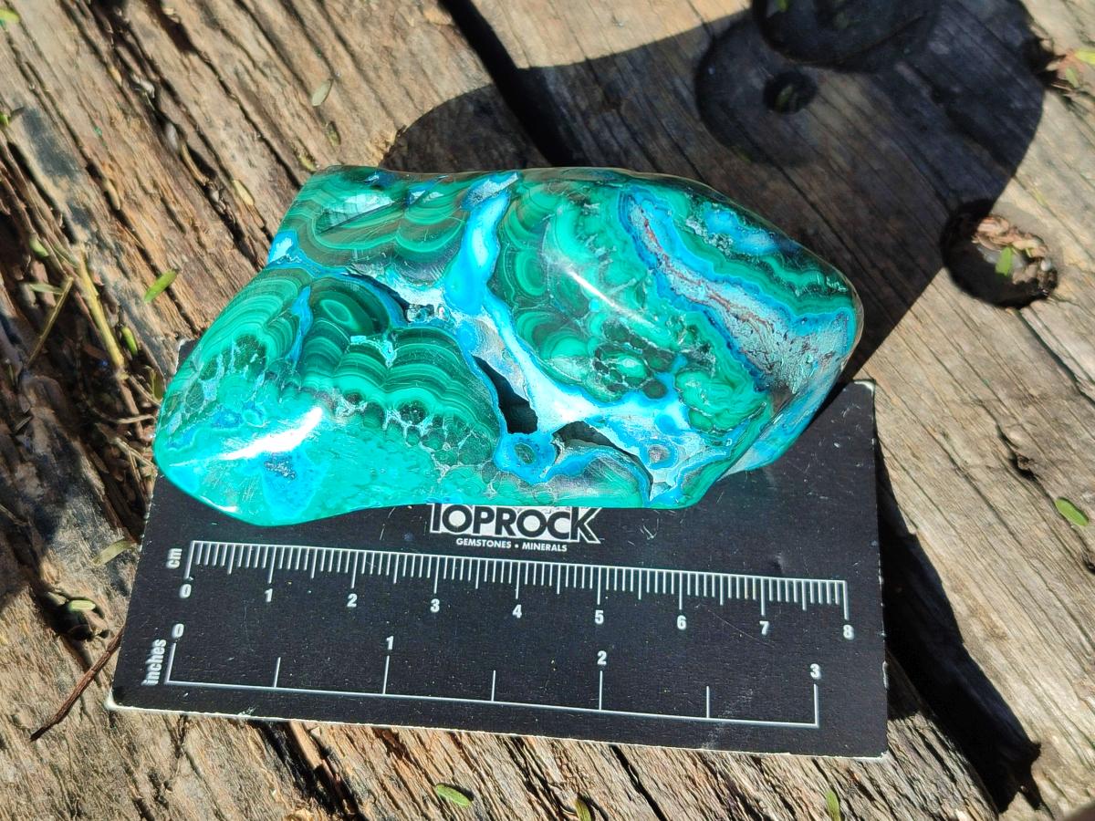 Polished Malacolla Free Forms x 6 From Kulukuluku, Congo - Toprock Gemstones and Minerals 