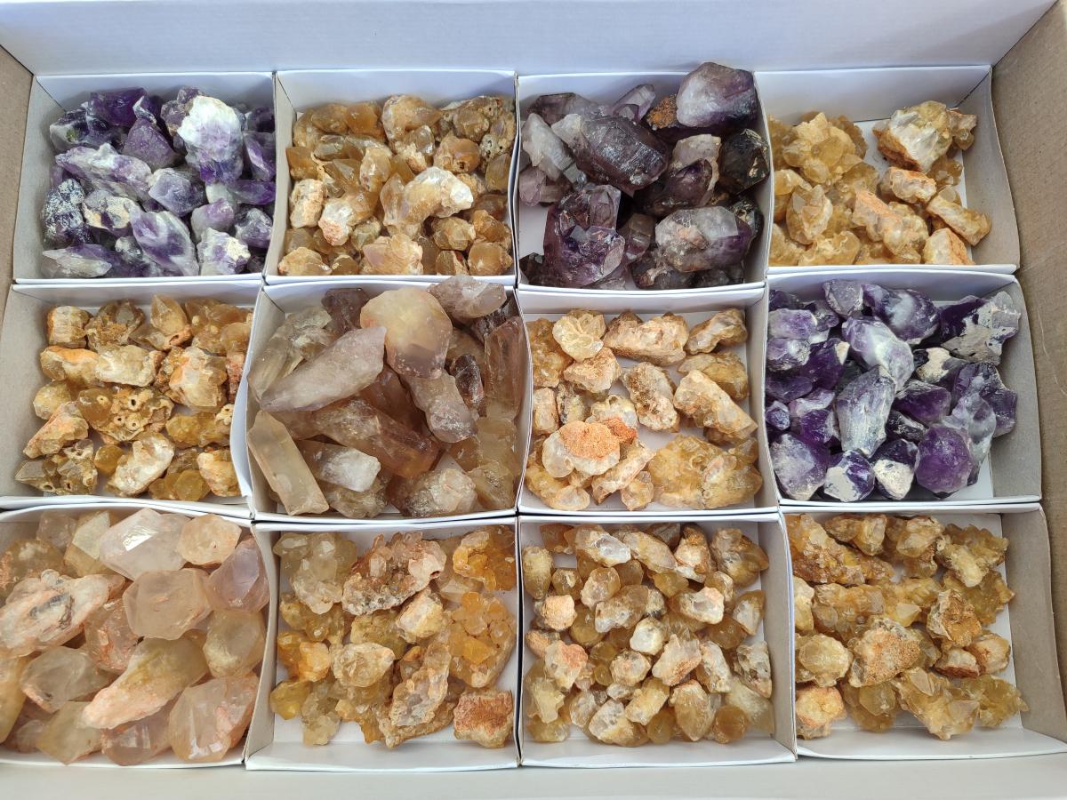 Natural Mix of Multi Mineral Specimens x 3.25 kg Lot From Southern Africa - Toprock Gemstones and Minerals 