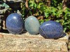 Polished Lazulite Galets x 24 From Madagascar - Toprock Gemstones and Minerals 