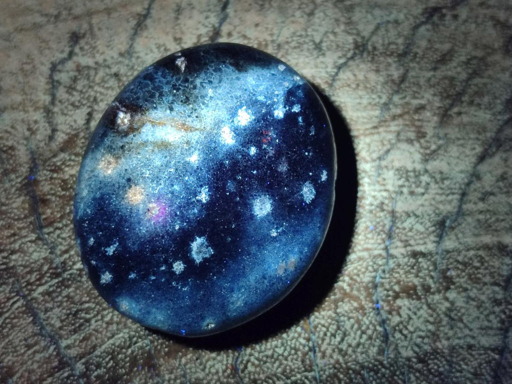 Polished Lazulite Galets x 24 From Madagascar - Toprock Gemstones and Minerals 
