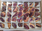 Natural Dark Purple Amethyst Crystal Clusters x 35 From Boekenhouthoek, South Africa - Toprock Gemstones and Minerals 