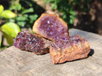 Natural Dark Purple Amethyst Crystal Clusters x 35 From Boekenhouthoek, South Africa - Toprock Gemstones and Minerals 
