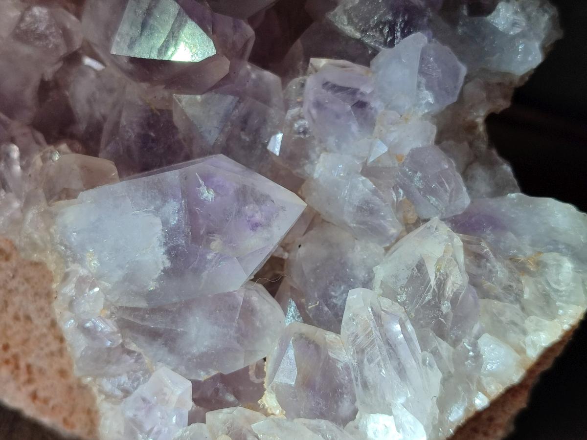 Natural Large Jacaranda Amethyst Cluster x 1 From Mumbwa, Zambia - Toprock Gemstones and Minerals 
