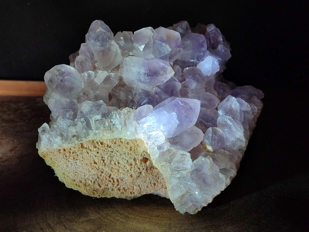 Natural Large Jacaranda Amethyst Cluster x 1 From Mumbwa, Zambia - Toprock Gemstones and Minerals 