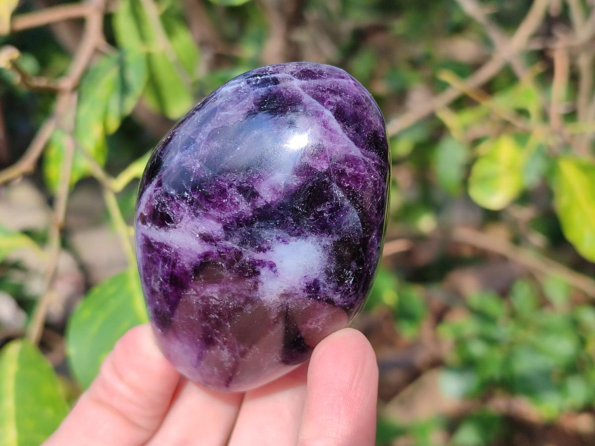 Polished Watermelon Fluorite Standing Display Pieces x 6 From Uis, Namibia - Toprock Gemstones and Minerals 