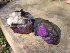 Natural Metallic Cobbed Purpurite Specimens x 12 From Erongo, Namibia - Toprock Gemstones and Minerals 