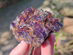 Natural Metallic Cobbed Purpurite Specimens x 12 From Erongo, Namibia - Toprock Gemstones and Minerals 