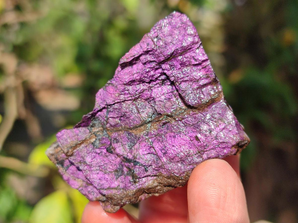 Natural Metallic Cobbed Purpurite Specimens x 12 From Erongo, Namibia - Toprock Gemstones and Minerals 