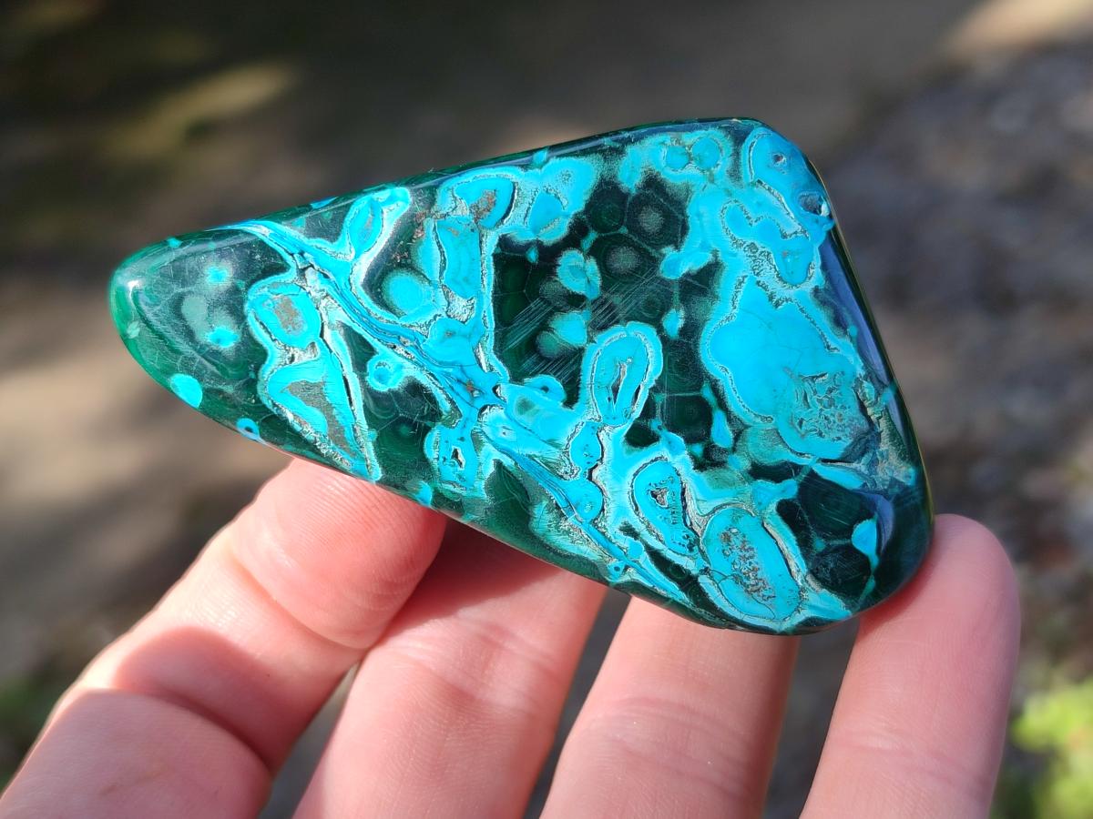 Polished Malacolla Free Forms x 12 From Kulukuluku, Congo - Toprock Gemstones and Minerals 