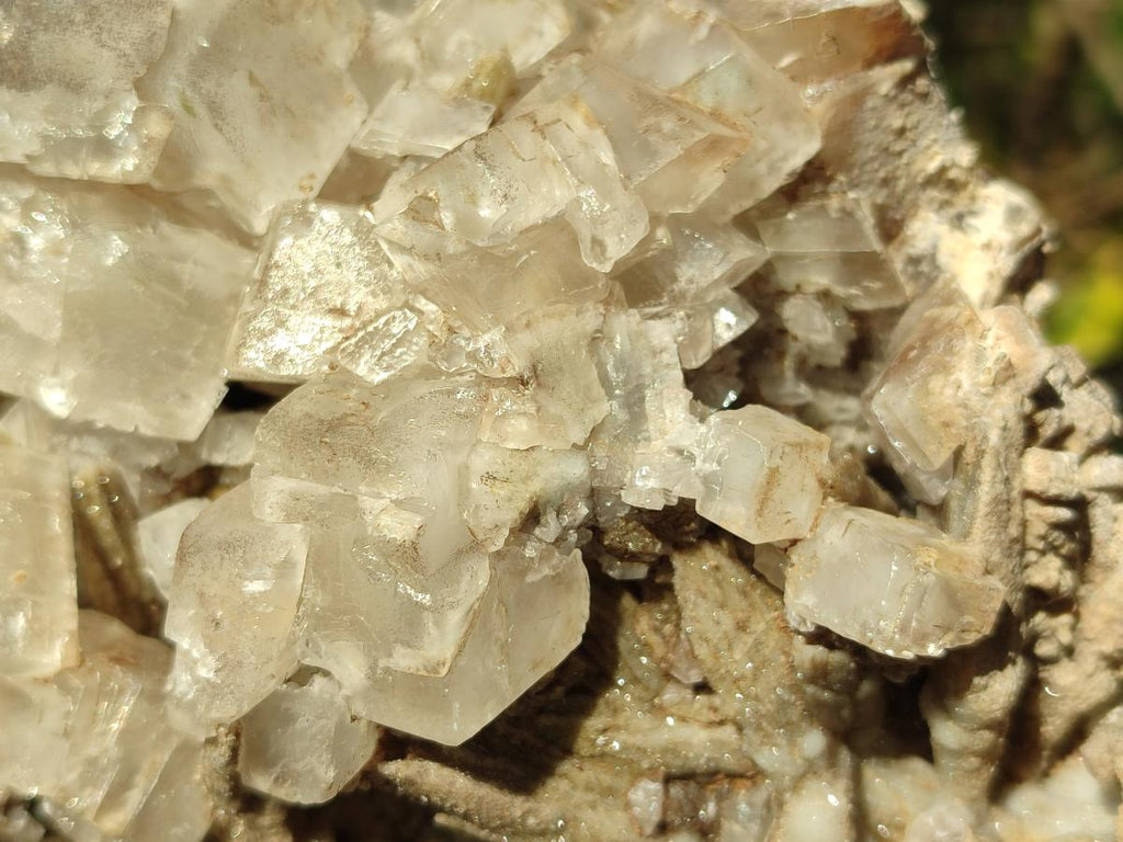 Natural Large Stacked Rhombohedral Calcite Specimen x 1 From Albert's Mountain, Lesotho - Toprock Gemstones and Minerals 