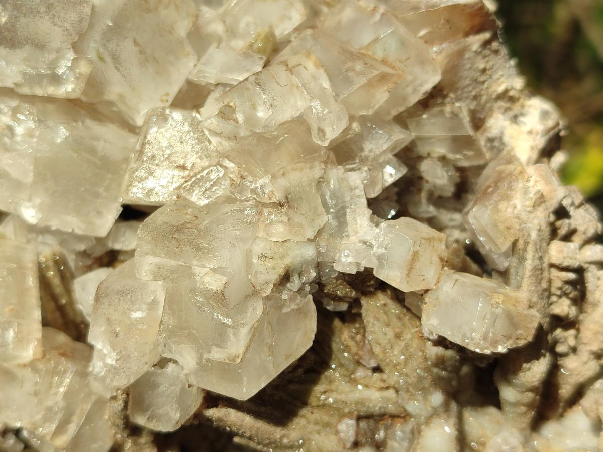 Natural Large Stacked Rhombohedral Calcite Specimen x 1 From Albert's Mountain, Lesotho - Toprock Gemstones and Minerals 