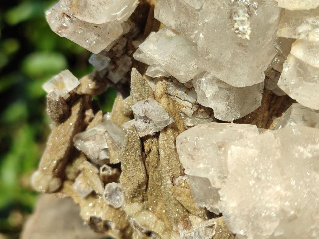 Natural Large Stacked Rhombohedral Calcite Specimen x 1 From Albert's Mountain, Lesotho - Toprock Gemstones and Minerals 