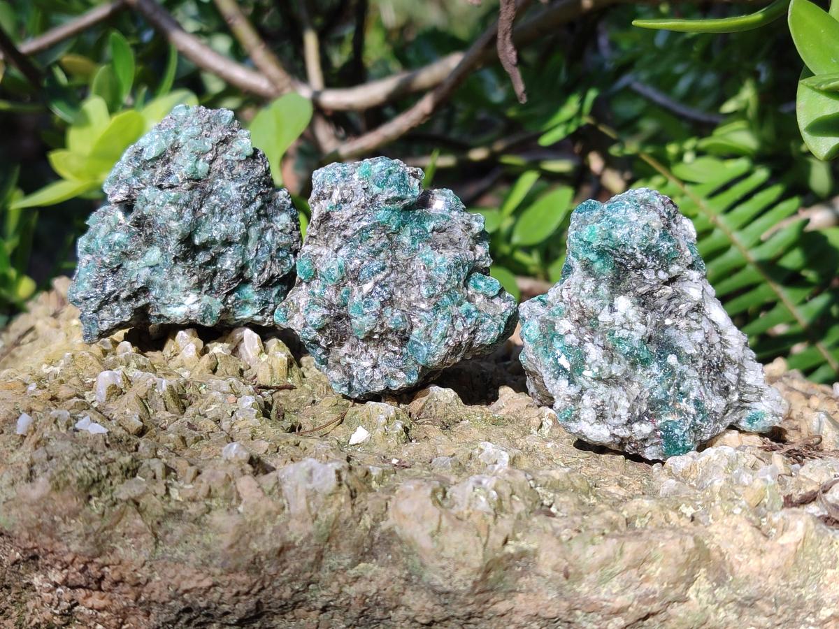 Natural Emerald Mica 'Mutokolite' Cobbed Specimens x 20 From Mutoko, Zimbabwe - Toprock Gemstones and Minerals 