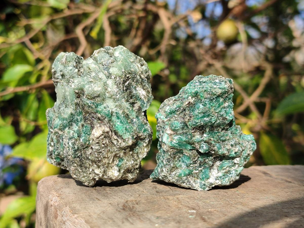 Natural Emerald Mica 'Mutokolite' Cobbed Specimens x 20 From Mutoko, Zimbabwe - Toprock Gemstones and Minerals 