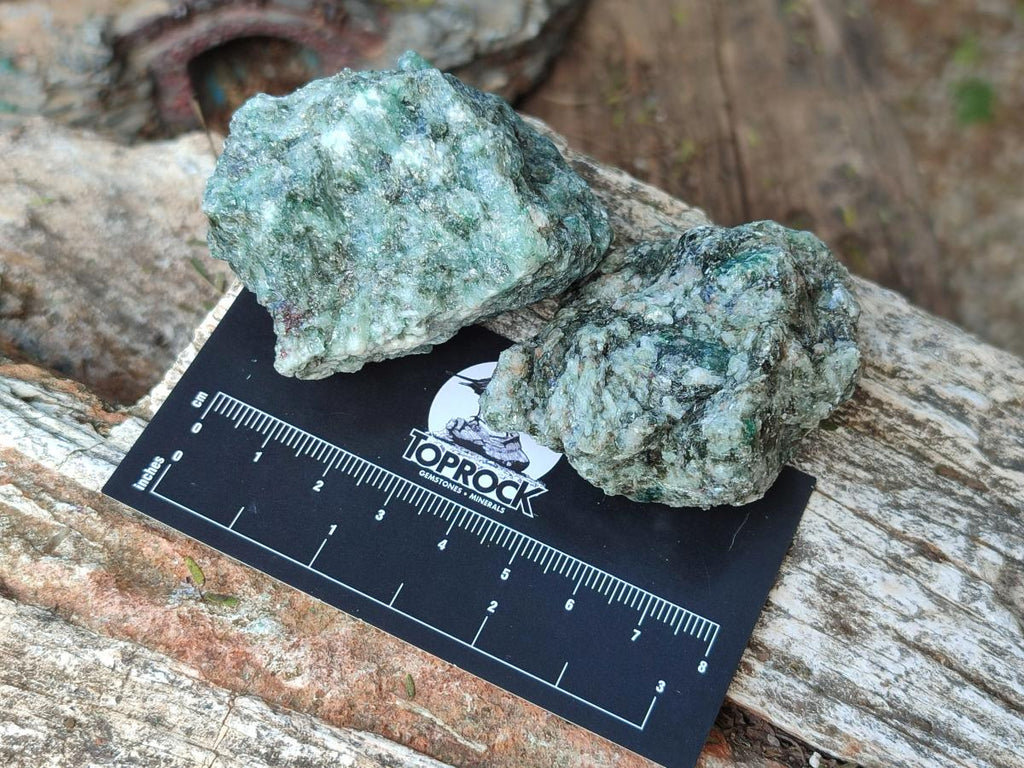 Natural Emerald Mica 'Mutokolite' Cobbed Specimens x 20 From Mutoko, Zimbabwe - Toprock Gemstones and Minerals 