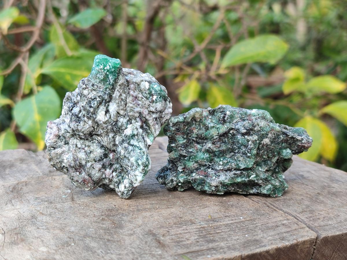 Natural Emerald Mica 'Mutokolite' Cobbed Specimens x 20 From Mutoko, Zimbabwe - Toprock Gemstones and Minerals 